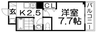 M’PLAZA香里五番館の物件間取画像